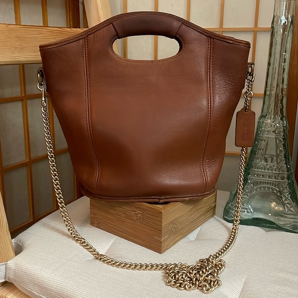 Coach Vintage Mini Shopper Bag in British Tan - Picture 4 of 17